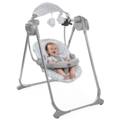 Sdraiette E Altalene|Chicco Altalena Polly Swing Up Leaf