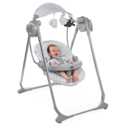 Sdraiette E Altalene|Chicco Altalena Polly Swing Up Leaf