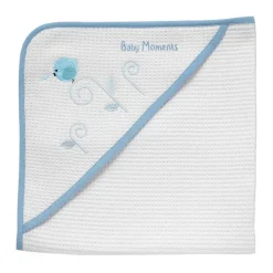 Cura E Accessori Bagnetto|Chicco Asciugamano Neonato Tenera Lumachina Azzurro
