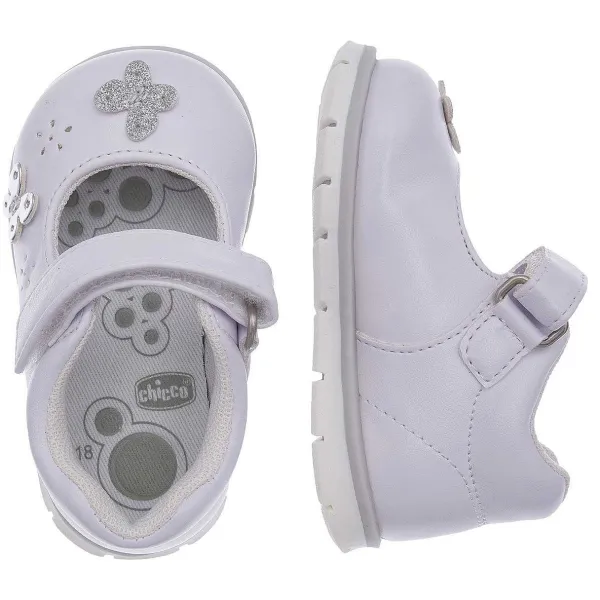 Ballerine|Chicco Ballerina Bambina Farida Bianco-300