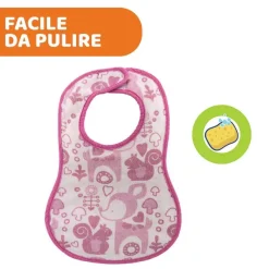 Bavaglini|Chicco Bavaglini Pappa 6M+ 3Pz Light Blue
