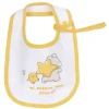 Bavagli|Chicco Bavaglino Con Laccetto Porta Succhietto Bianco