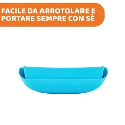 Bavaglini|Chicco Bavaglino In Silicone Facile Da Arrotolare Rosa