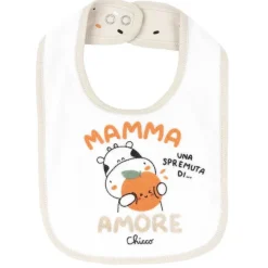 Bavagli|Chicco Bavaglino Stampato Naturale Medio