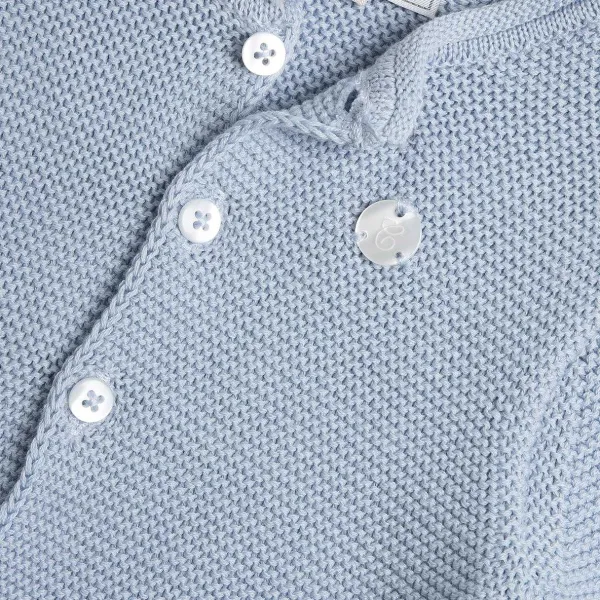 Cardigan|Chicco Cardigan In Maglia Azzurro Medio
