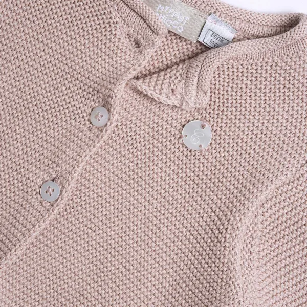 Cardigan|Chicco Cardigan In Maglia Rosa Medio