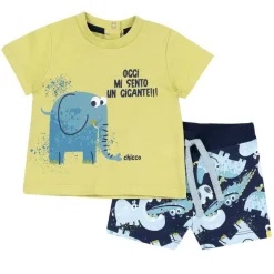 Completi|Chicco Completo Maglietta Con Pantaloni Corti