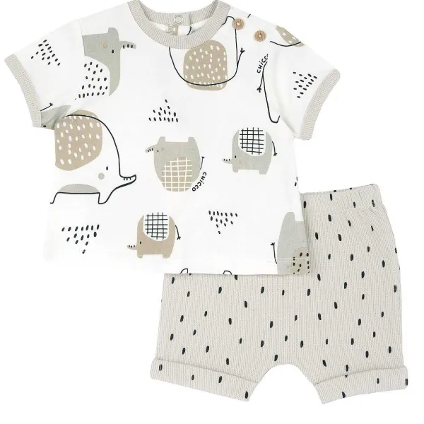 Completi|Chicco Completo Maglietta Manica Corta E Pantaloni Corti