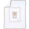 Copertine|Chicco Coperta Per Carrozzina Di Tricot Misto Cotone Con Orsetto