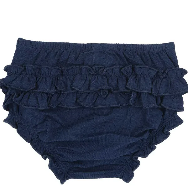 Pantaloni|Chicco Culotte Con Volants Blu Medio