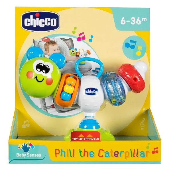 Giochi Pappa|Chicco Gioco Per Seggiolone Bruchino Ballerino