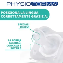 Succhietti Physioforma|Chicco Gommotto Physioforma® Minisoft 0-2M (2 Pcs) Light Blue