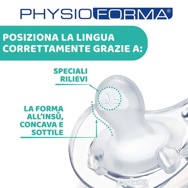 Succhietti Physioforma|Chicco Gommotto Physioforma® Soft 16-36M (1 Pcs) Fuchsia Silicone