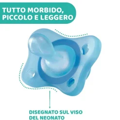 Succhietti Physioforma|Chicco Gommotto Physioforma® Soft 2-6M (2 Pcs) Rosa