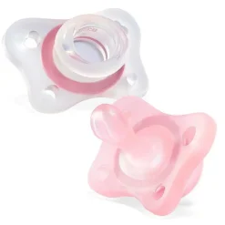 Succhietti Physioforma|Chicco Gommotto Physioforma® Soft 2-6M (2 Pcs) Rosa