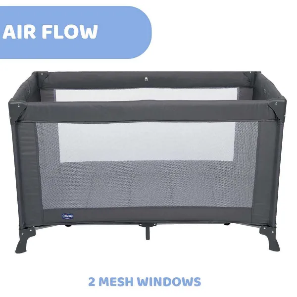 Culle E Lettini|Chicco Lettino Da Viaggio Good Night Dark Grey