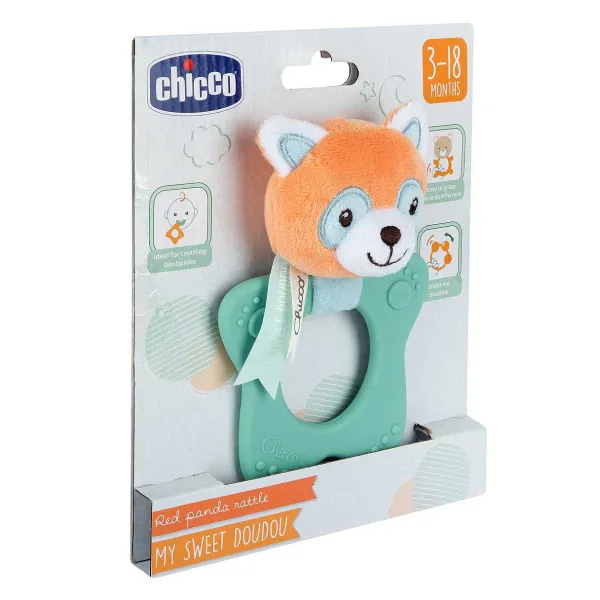 Sonagli, Giochi Passeggino E Seggiolone|Chicco Massaggiagengive Panda Rosso