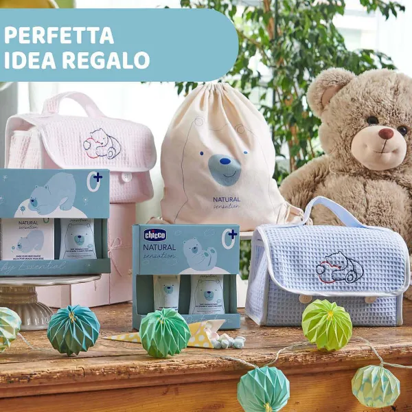 Set Cosmetica|Chicco Natural Sensation Baby Cosmetic Set Azzurro
