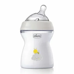 Biberon|Chicco Naturalfeeling Biberon 2M+ 250Ml Flusso Medio Grigio