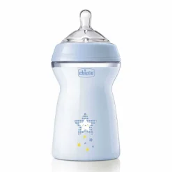 Biberon|Chicco Naturalfeeling Biberon 6M+ 330Ml Flusso Veloce Azzurro