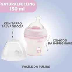 Biberon|Chicco Naturalfeeling Gift Set Rosa