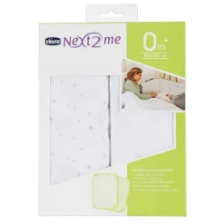 Lenzuola E Copertine|Chicco Next2Me Lenzuola - Set 2Pz Grey Fox