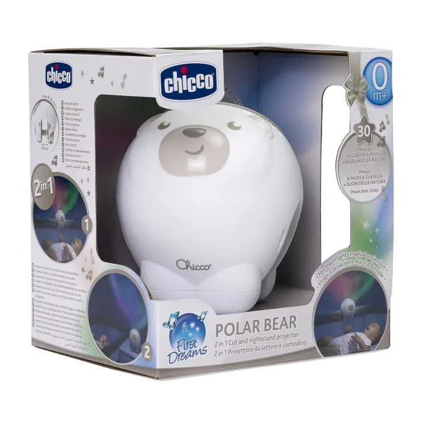 Proiettori E Carillon|Chicco Orso Polare Beige