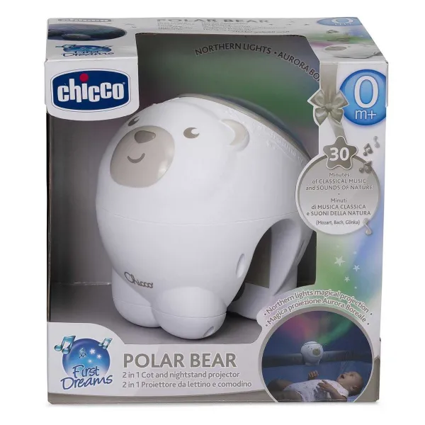 Proiettori E Carillon|Chicco Orso Polare Beige