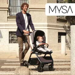 Passeggini|Chicco Passeggino Mysa Silver Grey