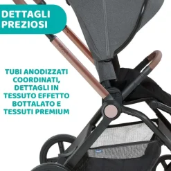 Passeggini|Chicco Passeggino Mysa Black Satin