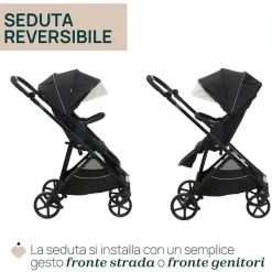 Passeggini|Chicco Passeggino Seety Etna Black