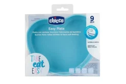 Piatti E Posate|Chicco Piatto Cuore In Silicone Con Ventosa Rosa
