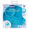 Piatti E Posate|Chicco Piatto In Silicone Con Ventosa Azzurro