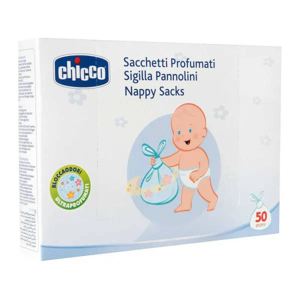 Cambio Pannolino|Chicco Sacchetti Profumati Sigilla Pannolini