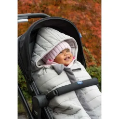 Accessori Passeggino|Chicco Sacco Caldo Universale Per Passeggino Pure Black