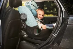 Seggiolini Auto Neonato|Chicco Seggiolino Auto Bi-Seat Air & Full 360 I-Size Base (40-150 Cm) Black Air