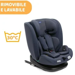 Seggiolini Auto Bimbi Piccoli (Dai 15 Mesi)|Chicco Seggiolino Auto Mokita (76-150 Cm) India Ink