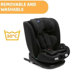 Seggiolini Auto Bimbi Piccoli (Dai 15 Mesi)|Chicco Seggiolino Auto Mokita (76-150 Cm) India Ink