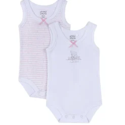 Body|Chicco Set Body Intimo Bianco E Rosa