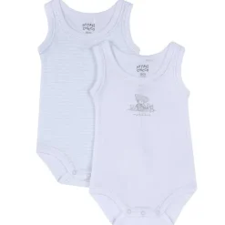 Body|Chicco Set Body Intimo Bianco E Azzurro