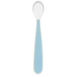 Piatti E Posate|Chicco Set Pappa Easy Start In Silicone Per Lo Svezzamento Azzurro