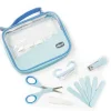 Cura E Accessori Bagnetto|Chicco Set Unghie Happy Hands Azzurro