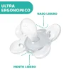 Succhietti Physioforma|Chicco Succhietto Physioforma® Comfort 16-36M (2 Pcs) Silicone Seal And Stars