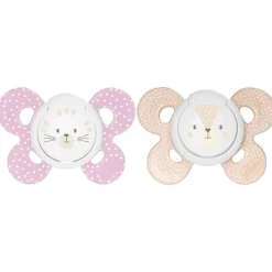 Succhietti Physioforma|Chicco Succhietto Physioforma® Comfort 6-16M (2 Pcs) Silicone Tiger And Fox