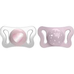 Succhietti Physioforma|Chicco Succhietto Physioforma® Micr 0-2M (2 Pcs) Cuore - Pallini