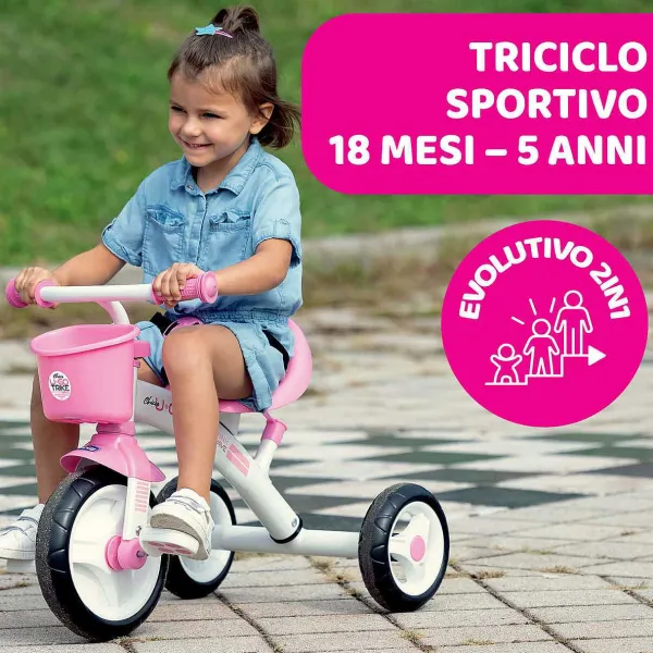 Tricicli|Chicco Triciclo U-Go Girl