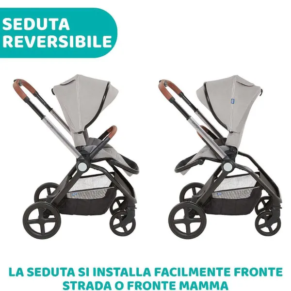 Trio E Sistemi Modulari|Chicco Trio Mysa Con Kory Essential Silver Grey