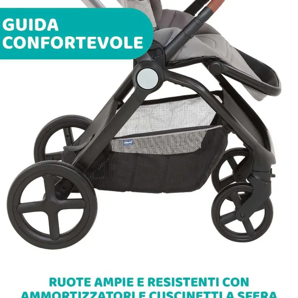 Trio E Sistemi Modulari|Chicco Trio Mysa Con Kory Essential Silver Grey