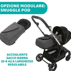 Trio E Sistemi Modulari|Chicco Trio One4Ever Con Kory Essential Pirate Black
