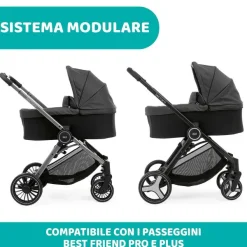 Trio E Sistemi Modulari|Chicco Trio One4Ever Con Kory Essential Pirate Black